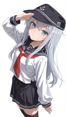 [BBStaff] Hibiki (Kantai Collection -KanColle-) [AI Generated]