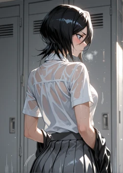 [KALA AI NSFW (VAMA)] - Kuchiki Rukia (490p) (Bleach) (Patreon) [AI Generated]