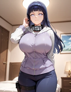 (mirai art) Hyuug Hinata 日向ヒナタ (naruto) [AI Generated]