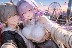 [神奇牛子] 穹&카스토리스 (2) -330P [AI Generated]