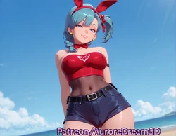 [AuroreDream3D] bulma_briefs dragon_ball [AI Generated]