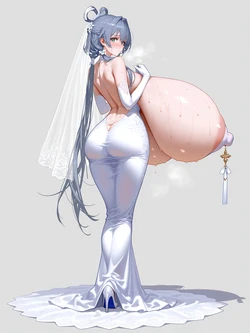 整点天依44--花嫁天依 [AI Generated]