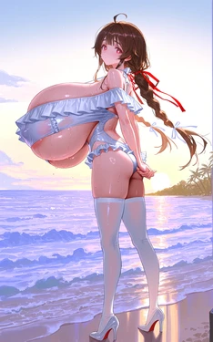 乐正绫--泳装 [AI Generated]