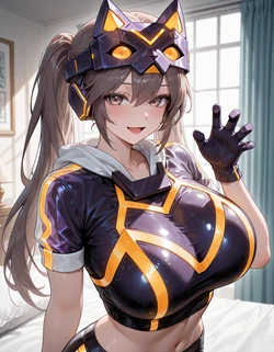 (mirai art) I:P Masquerena I:Pマスカレーナ (yu-gi-oh) [AI Generated]