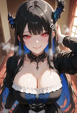 [HAM_AI] Nerissa Ravencroft(163p) ネリッサ・レイヴンクロフト [AI Generated]