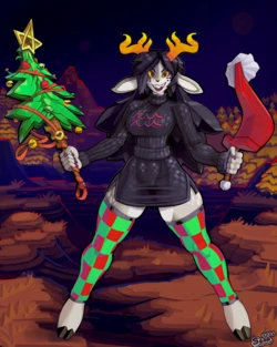 [Snao] Noelle's Trollsona (Deltarune//Homestuck)