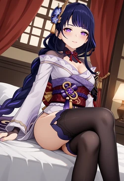 [DavionCoreArt] Raiden Shogun (Genshin Impact) (AI Generated)