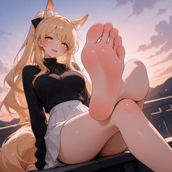 [AI Generated] Blemishine/ブレミシャイン feet