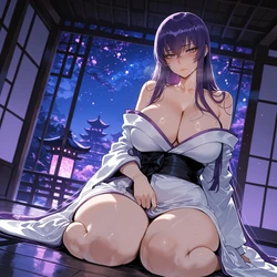 [Miyu] Saeko Busujima: Poise in Shadows [Ai Generated]