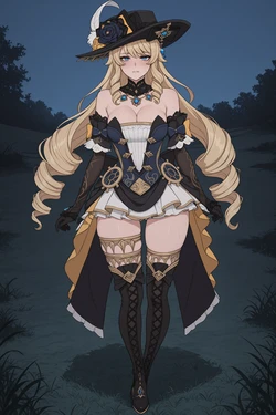 [PhantomArt] Navia X Hilichurl SEX [AI Generated]