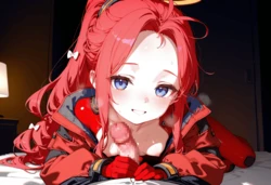 [AI Generated] ブルアカ 花岡ユズ(臨戦)