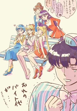 sailor moon art compilation