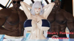 [Ghostly wind] Skirk's Poolside Threesome