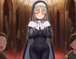 [Nakanaka Nana] Sister Claire BBC [AI Generated]