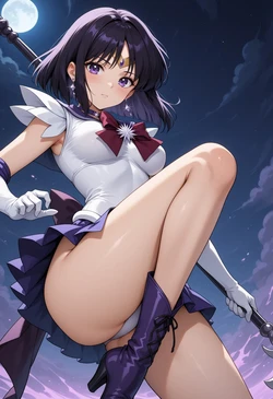 [Sephiaton] Sailor Saturn (Patreon) [AI Generated]