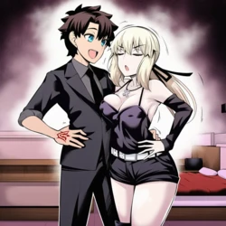 かーむ Saber Alter [AI Generated]