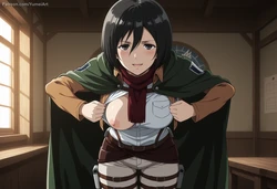 [YumeiArt] - Mikasa Ackerman - Preview [AI Generated]