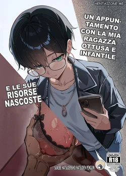 [Sukebe Hatsudenjo (Hatsuden Pengin)] Buaisou na Kakure Kyonyuu Boyish Kanojo to Taikutsu na Date | Un Appuntamento con la Mia Ragazza Ottusa e Infantile [Italian] [Digital]