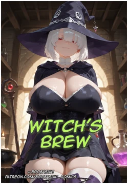 [Boobasuki] Witch’s Brew #1: Growth potion [AI Generated]