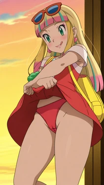 Rin (Lisa) (Pokémon 3: The Movie) AI Generated