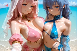 [chefcookwaifu] Chika x Roxy (R18) [AI Generated]