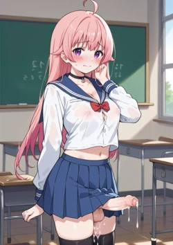 [AgrenSoufer] Futanari Nico (Witch Watch) (Patreon) [AI Generated]