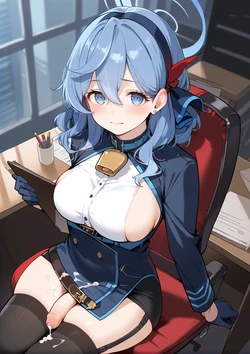 [AgrenSoufer] Futanari Ako (Blue Archive) (Patreon) [AI Generated]