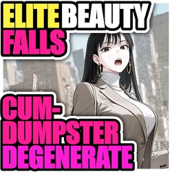 [Pikumario]Arrogant Career Office Babe Gives Free Service to a Homeless Man in a Public Toilet[English][AI Generated]