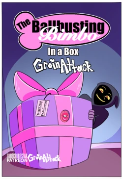 Ballbusting Bimbo in a Box