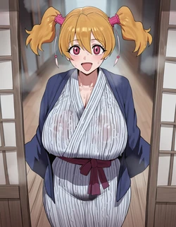 [雷門AIショップ] Momozono Love: Lovey-Dovey Onsen Date with the Erotic Brat