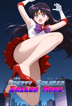Pretty Soldier Sailor Mars (Rei Hino) [AI Generated]