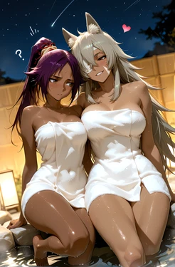 [chefcookwaifu] Ghislaine and Yoruichi (R18) [AI Generated]