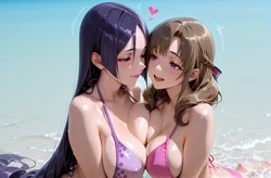 [chefcookwaifu] Raikou and Mamako (Mommy R18) [AI Generated]