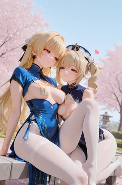 [chefcookwaifu] Phoebe and Barbara (R18) [AI Generated]