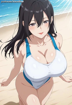 [Azurline] Mayuri Hanyuu (2.5 Dimensional Seduction) #1 - REQUEST [AI Generated]