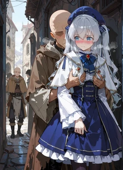 [AI Generated] セリア=クレール、スラム潜入