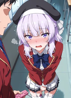 [starwallpower] Arisu Sakayanagi no RemoCon Vibrator (Youkoso Jitsuryoku Shijou Shugi no Kyoushitsu e) [AI Generated]