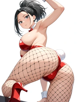 [pantyless] Momo Yaoyorozu - My Hero Academia (Patreon) [AI Generated]