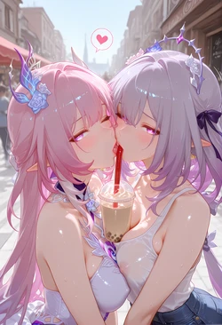 [chefcookwaifu] Castorice x Cyrene (R18) [AI Generated]