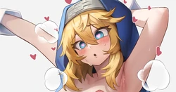 [白色灯] ブリジット絵: あの太ももを見る限り今のブリジットきゅんが旧衣装なんて着たらパッツパツですよ