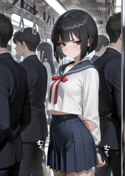 Mio-chan gets molested (Hinamaru3) [AI Generated]