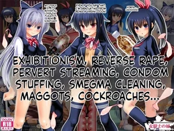 [Onna Kishi no Shiro] Perverted Girls Contaminate Uterus - Naked prowling, Reverse rape, Perverted Live Broadcast, Condoms stuffing, Smegma cleaning, Maggot, Cockroach [Digital](English)