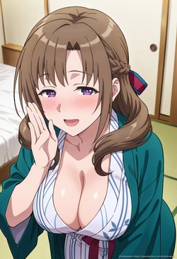 tachibana ai - Going on a hot spring trip with Mamako Oosuki 252 illustrations | 大好真々子さんと温泉旅行 252枚 [AI Generated]