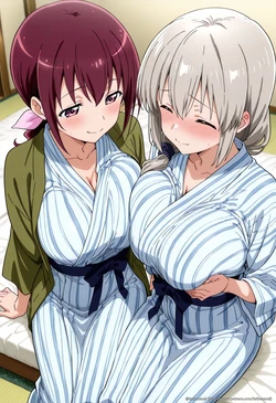 tachibana ai - Ikuyo Hoshizora x Uzaki Tsuki 96 illustrations | 星空育代 x 宇崎月 96枚 [AI Generated]