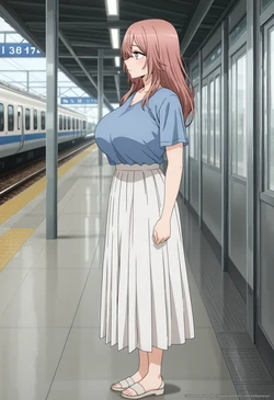 tachibana ai - [My Dress-Up Darling] Shinju Inui in Train 167 illustraions | [その着せ替え人形は恋をする] 乾心寿 in 電車 167枚 [AI Generated]