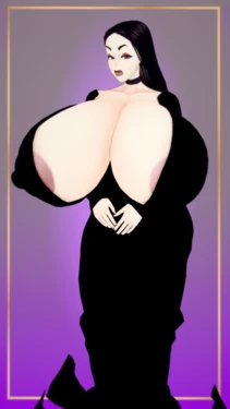 [KaosKatsu] Morticia Addams (Hexamous Style) (card)