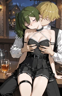 [AI Generated] 酔っ払ったユーベル