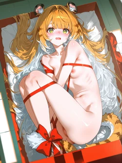 [AI Generated] 橘福福ギフトボックス / Ju Fufu giftbox