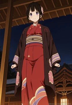 tachibana ai - [HYOUKA] Eru Chitanda in Furisode 142 illustrations | [氷菓] 千反田える 振り袖 142枚 [AI Generated]