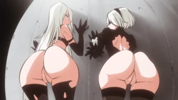 [flou] 2B & A2 (NieR:Automata)